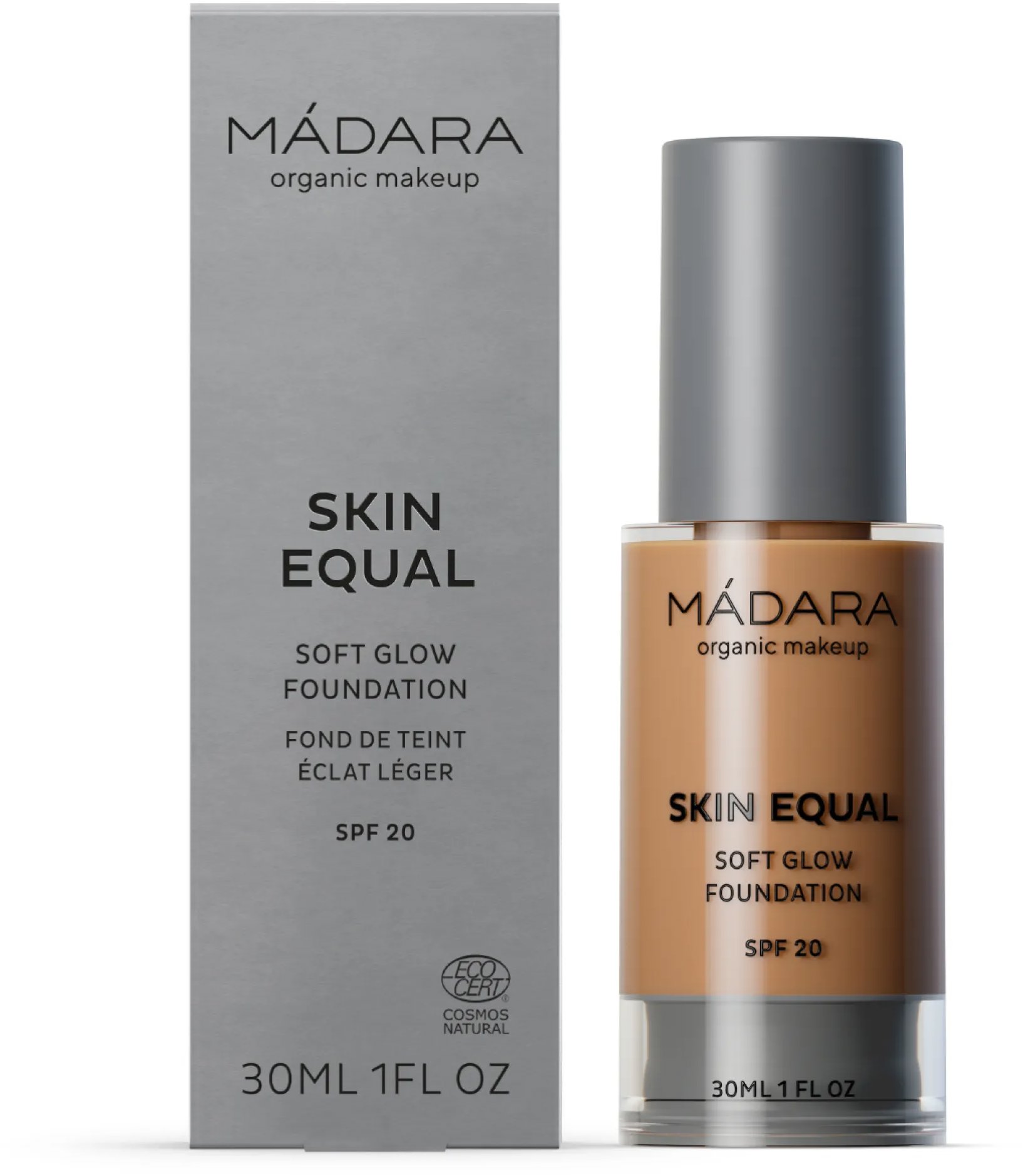MÁDARA Skin Equal Make-up SPF 20 #70 Caramel 30 ml