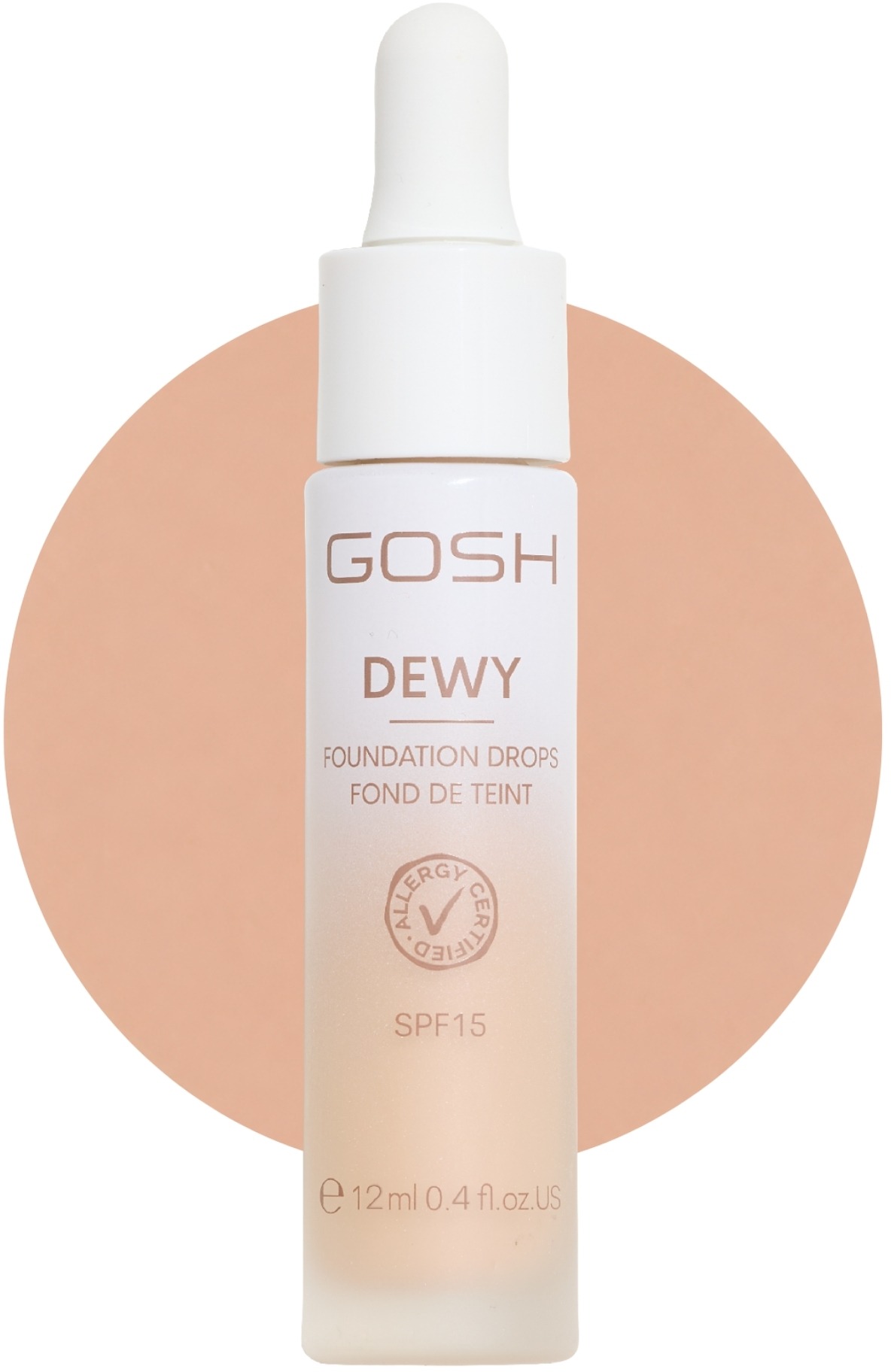 GOSH Dewy Foundation Drops 004 Fair 12 ml