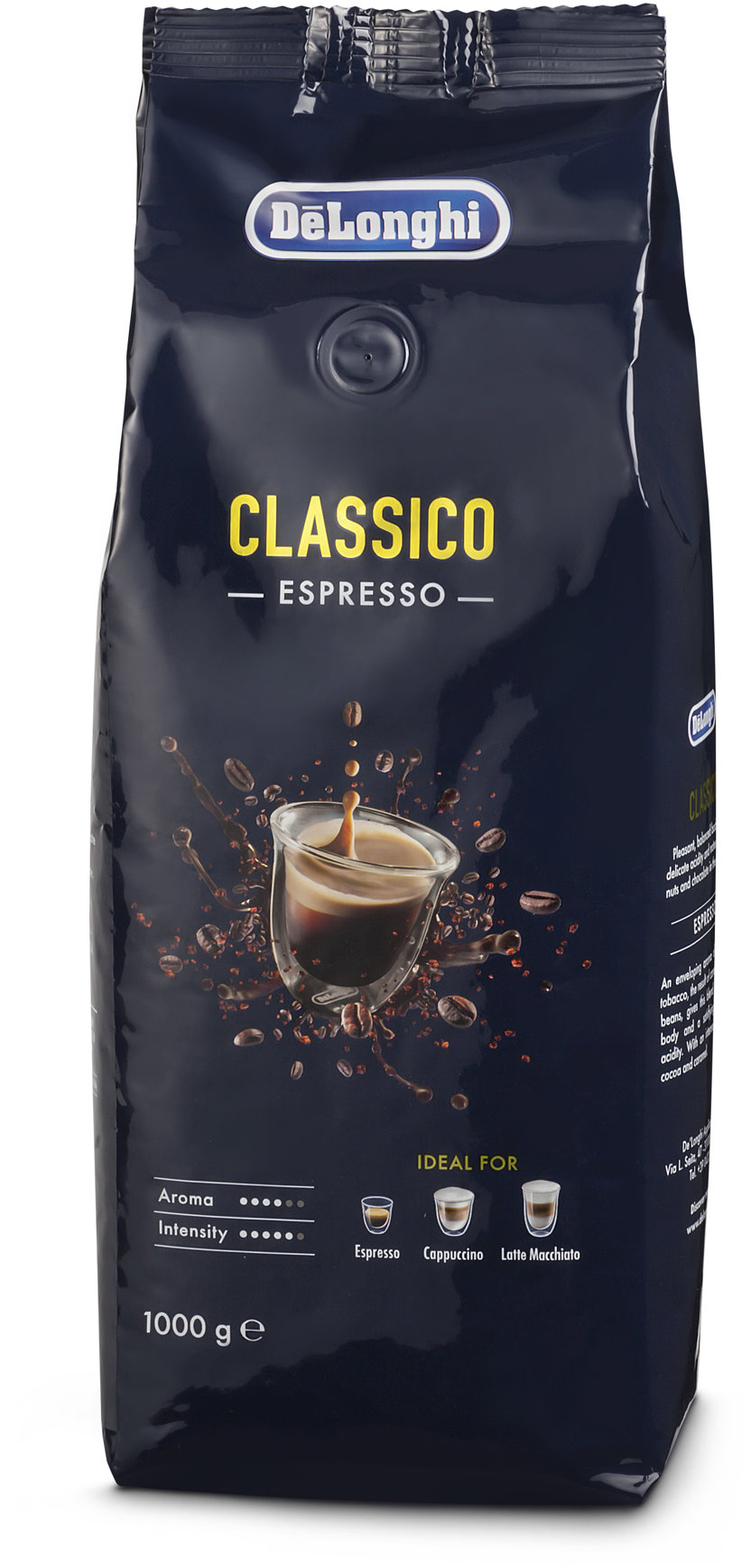 De'Longhi Classico, zrnková, 1 000 g