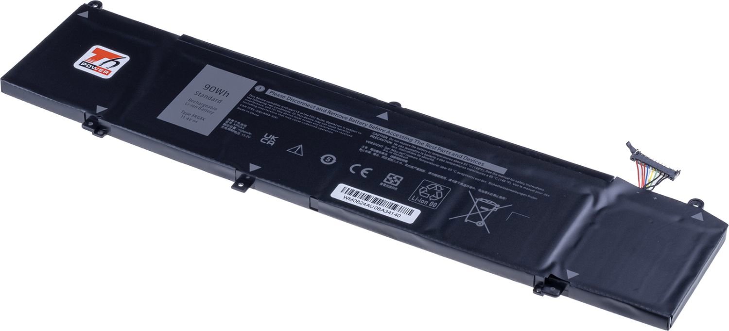 T6 Power pre Dell Alienware m15, m17, G5 5590, G7 7590, 7790, 7900 mAh, 90 Wh, 6-článková, Li-pol