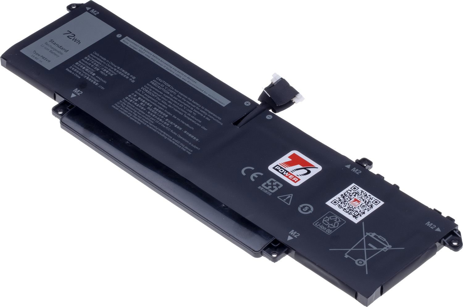 T6 Power pre Dell Precision 5470, 5480, 5490, 4 670 mAh, 72 Wh, 4-cell, Li-poly