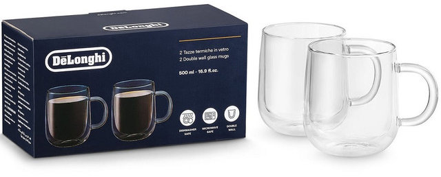 De'Longhi DLSC327 Sada 2 ks pohárov 500 ml