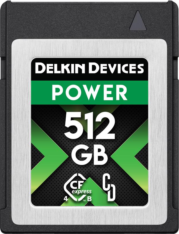 Delkin CFexpress Power R3650/W3240/SW820 (4.0) 512 GB