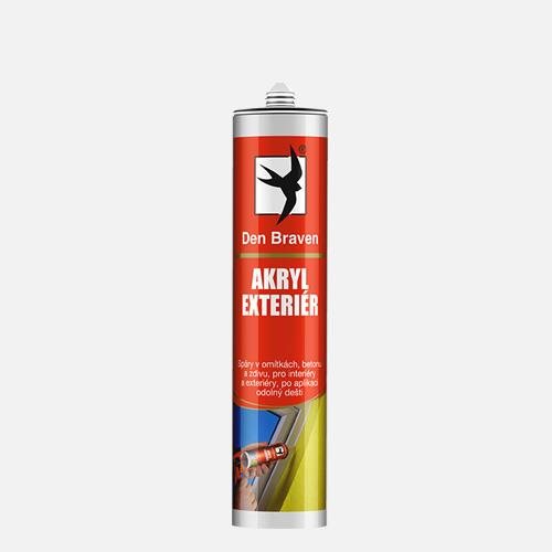 Den Braven Akryl Exteriér – sivý – 310 ml