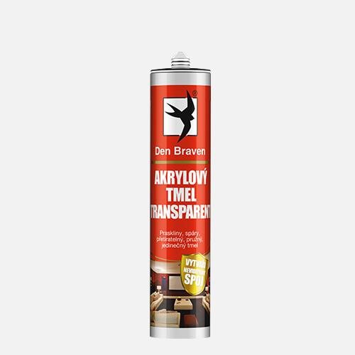 Den Braven Akrylový tmel transparentný 310 ml