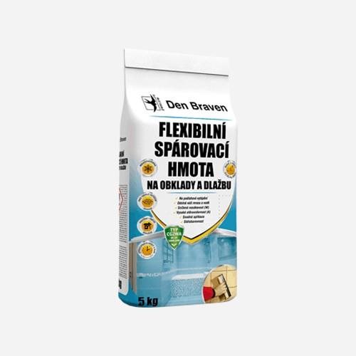 Den Braven Flexi škár. hmota na obklady a dlažbu sivá 2 kg 597570