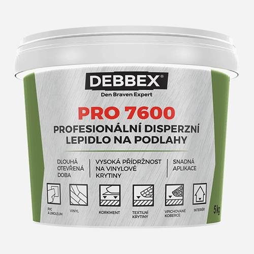 Den Braven Profesionálne disperzné lepidlo na podlahy 14 kg PRO 7600