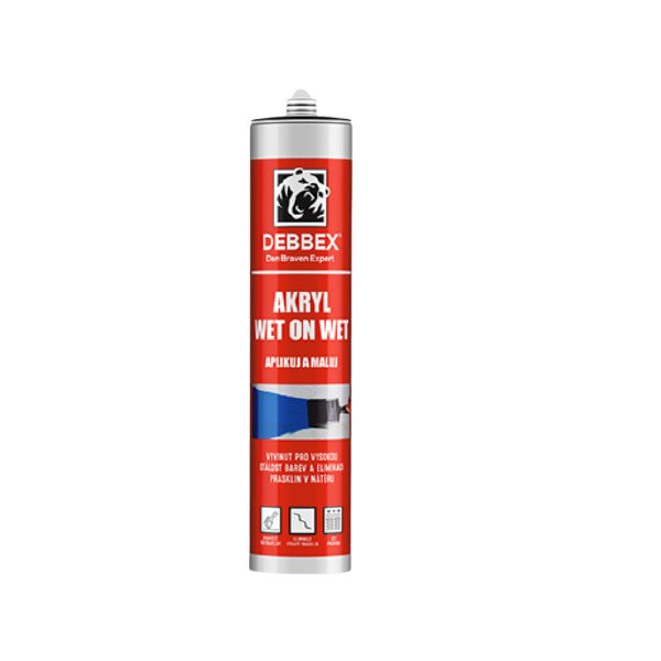 Den Braven – Maliarsky akryl WET on WET, 310 ml, biely