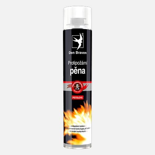 Den Braven Protipožiarna pena rúrková 750 ml RP červená