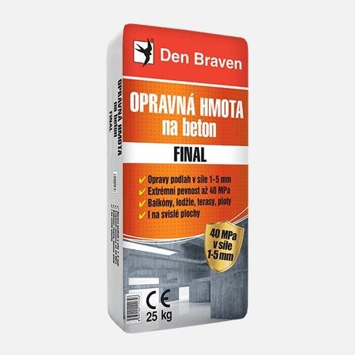 Den Braven Finálna opravná stierka na betón 5 kg