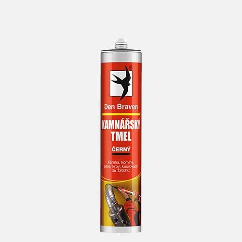 Den Braven – Kachliarsky tmel, 310 ml, čierny