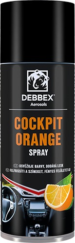 Den Braven Cockpit sprej 400ml TECTANE pomaranč