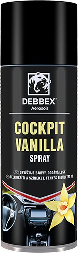Den Braven Cockpit sprej 400 ml Tect vanilka