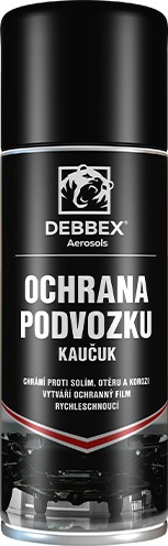 Den Braven Ochrana podvozku kaučuk 400ml TECT.