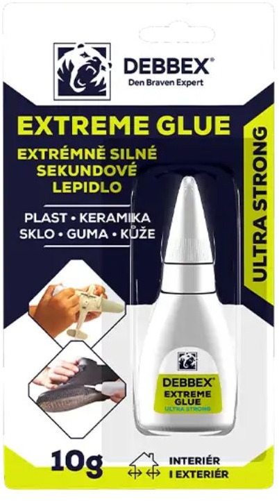 Den Braven Sekundové lepidlo EXTREME GLUE 10 g