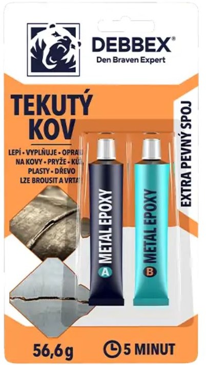 Den Braven Tekutý kov 56,6 g