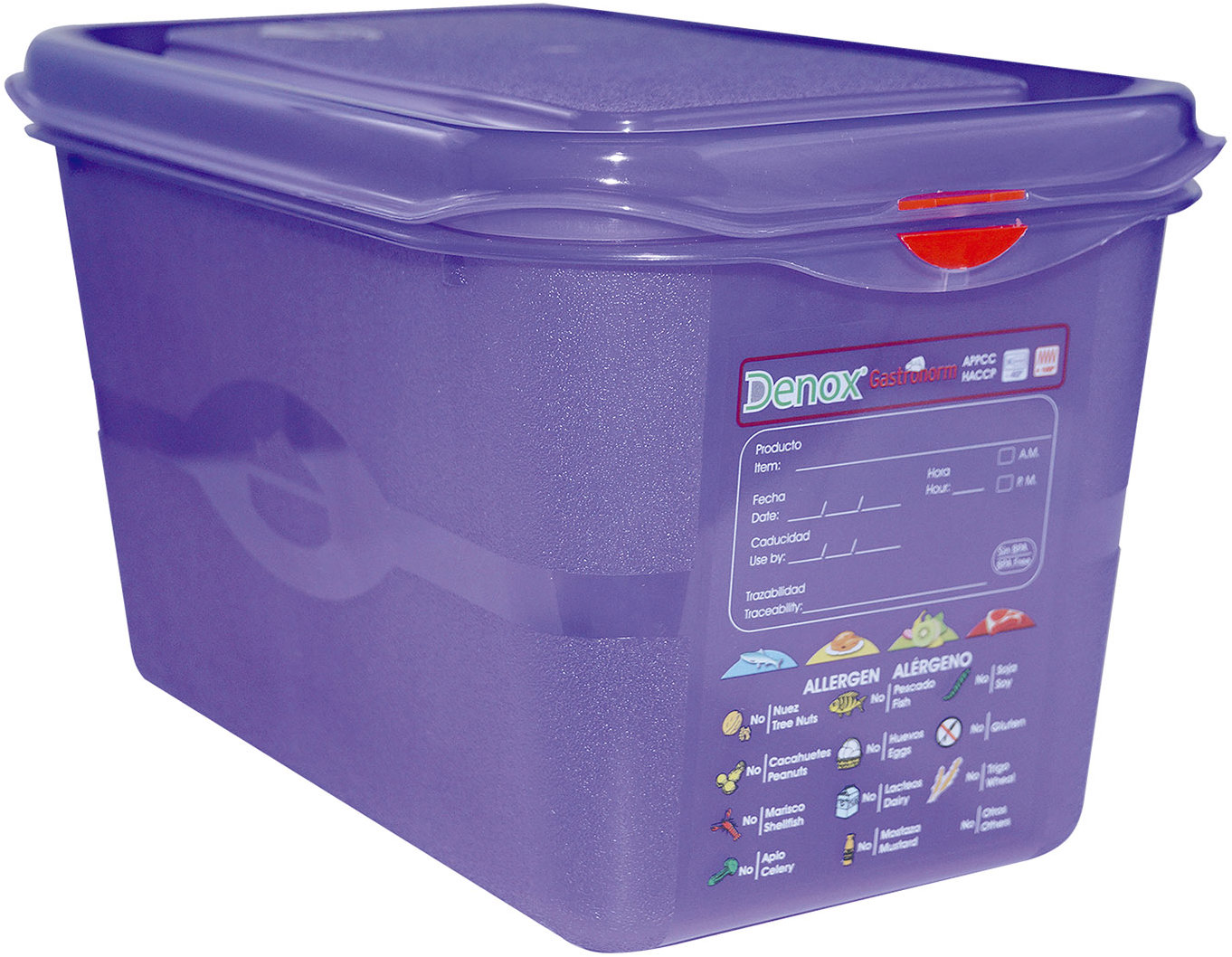 Denox GN1/4 s vekom GASTRONOX ALLERGEN 4,3 l, vzduchotesná