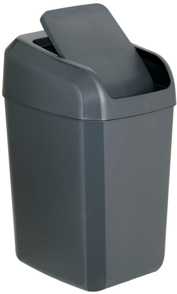 Denox Troya odpadkový kôš 15 l, antracitový