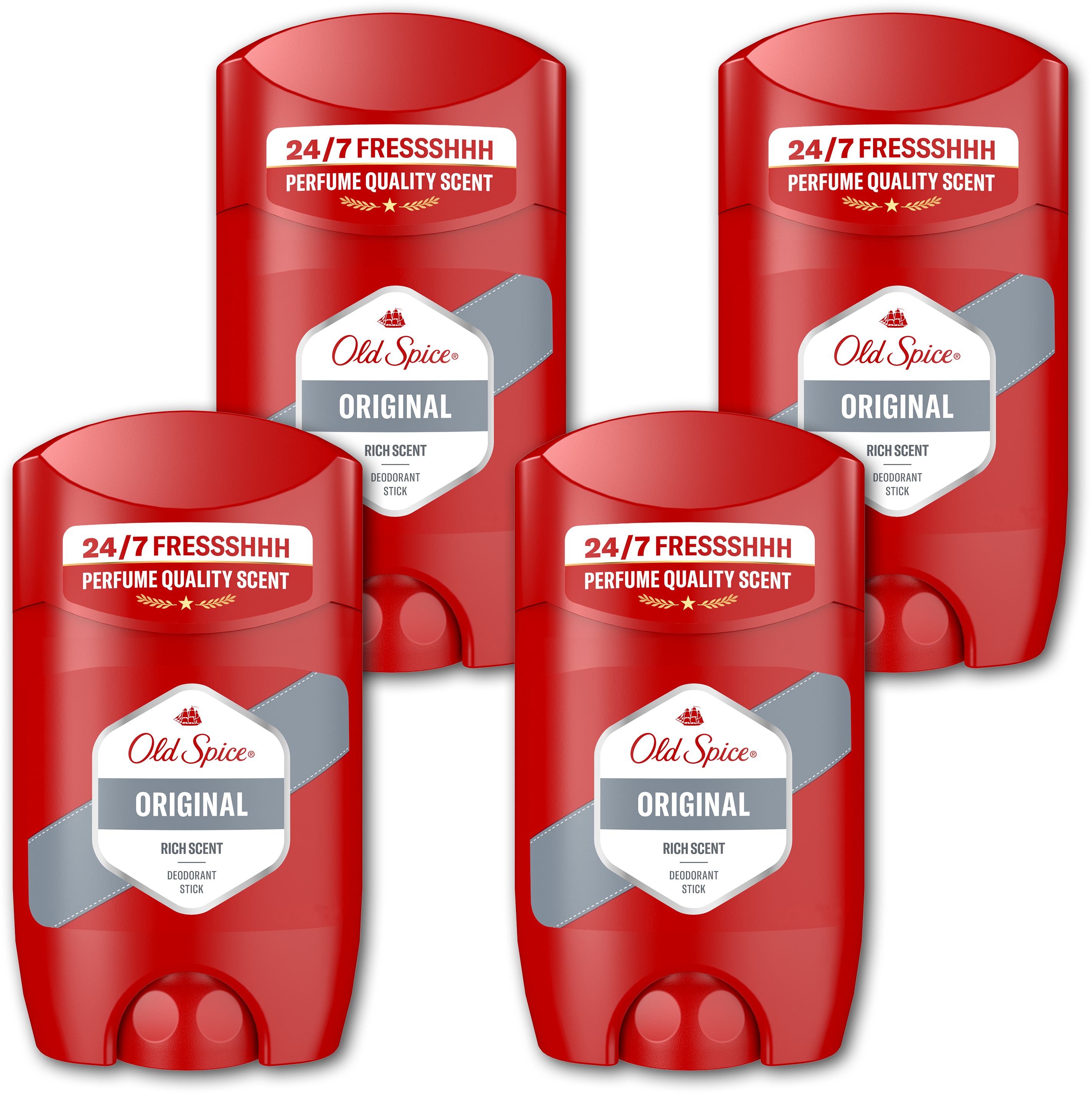 OLD SPICE Original Deo Stick 4× 50 ml