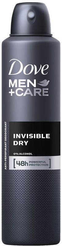 Dove Men + Care Invisible Dry antiperspirant v spreji pre mužov 150 ml