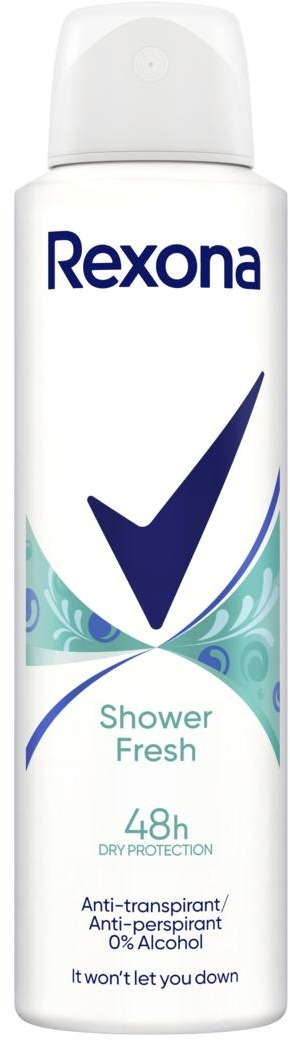 Rexona Shower Clean antiperspirant v spreji 150 ml