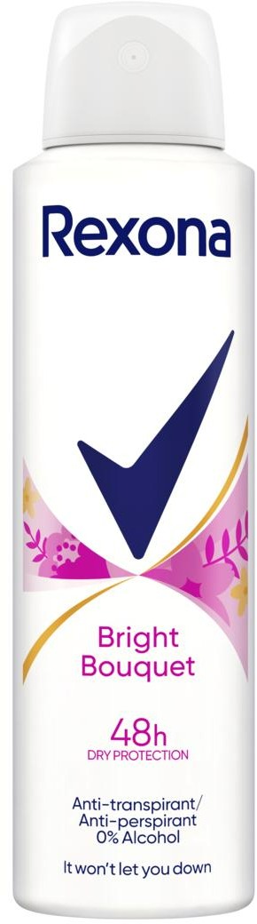 Rexona Bright Bouquet antiperspirant v spreji 150 ml