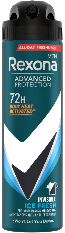 REXONA For Men Advanced Protection Invisible Ice Fresh 150 ml