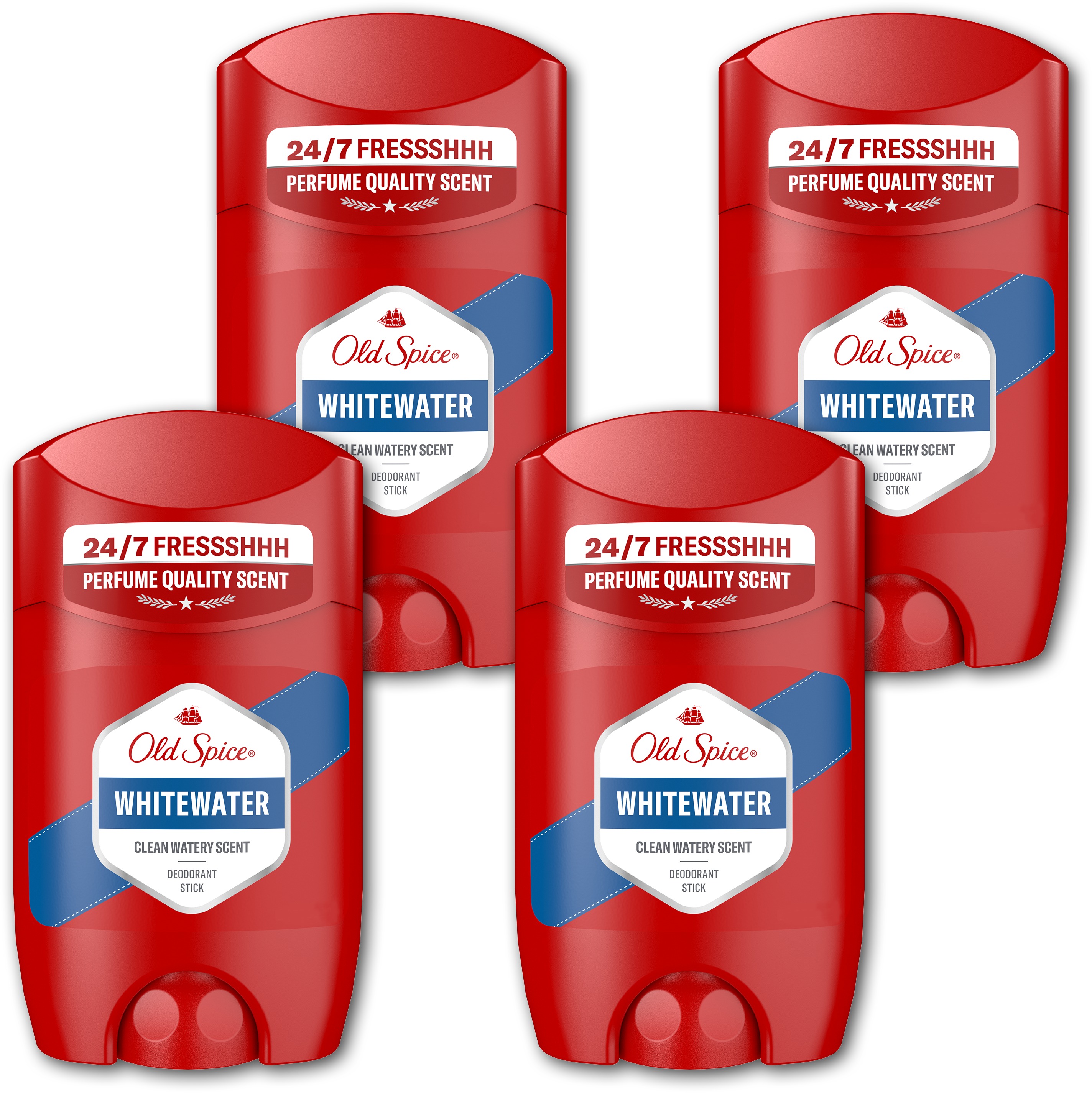 OLD SPICE Whitewater 4× 50 ml