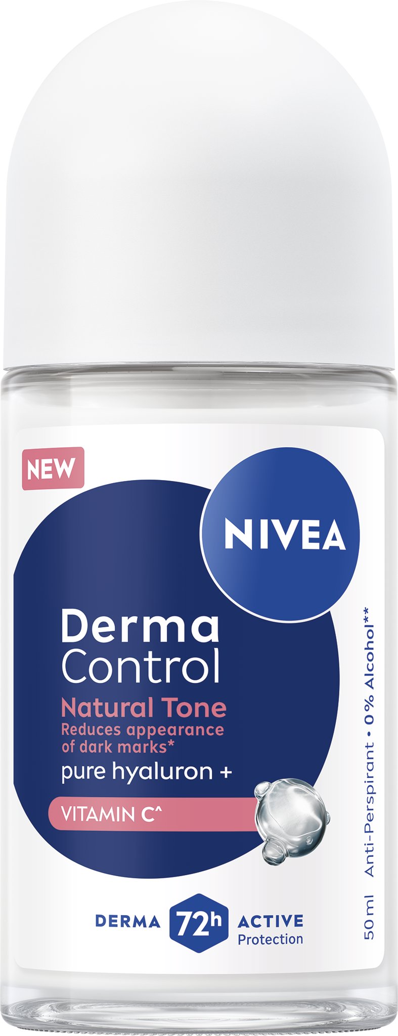 NIVEA Roll-on AP Derma Control Natural Tone 50 ml