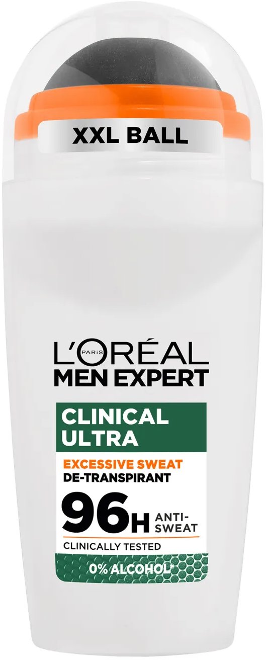 L'ORÉAL PARIS Men Expert Clinical Ultra roll-on anti-perspirant, 50 ml