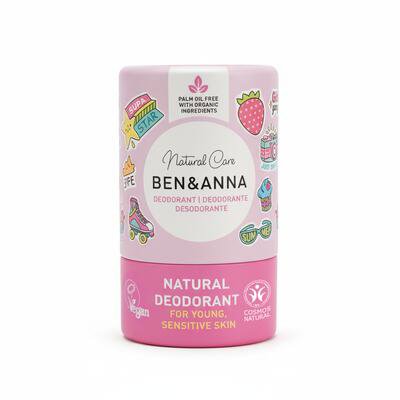 BEN&ANNA Natural Dezodorant, dievča, 25 g