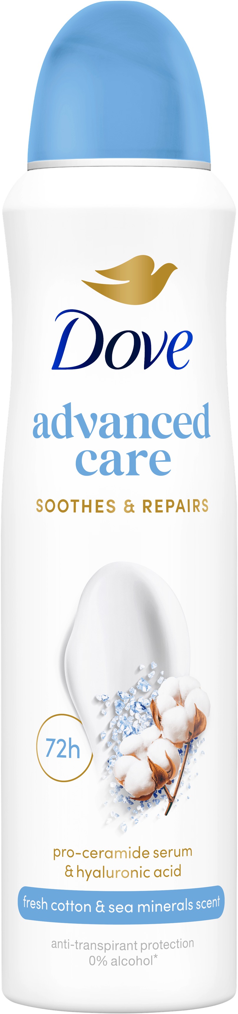 DOVE Fresh Cotton and Sea Minerals 150 ml