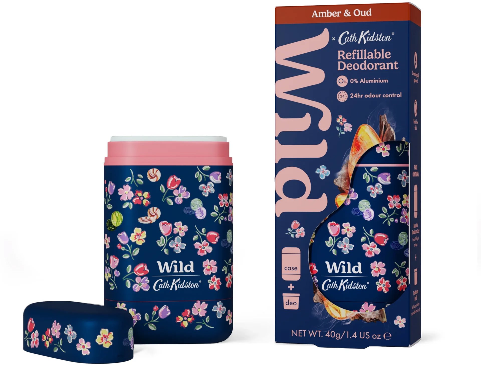 WILD StarterCath Kidston Marble Ditsy/Amber&Oud 40 g