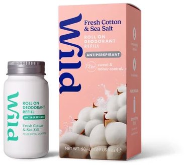 WILD Refill Fresh Cotton&Sea Salt 50 ml