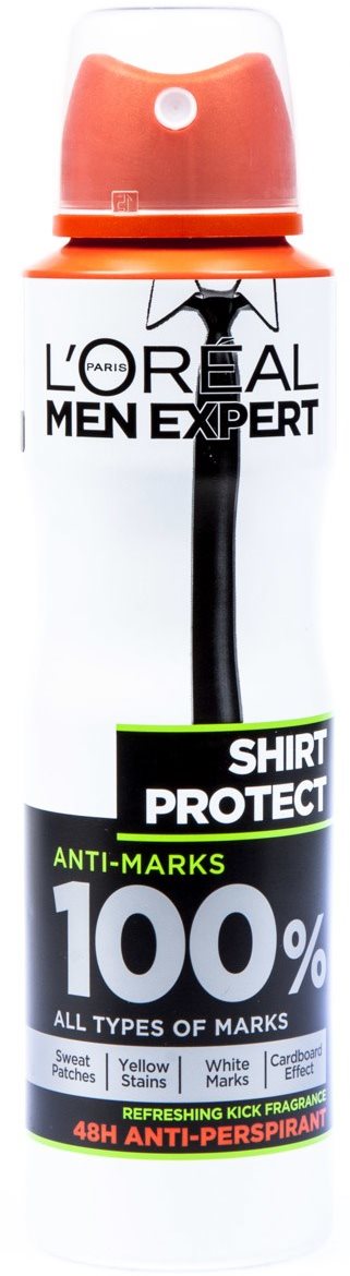 ĽORÉAL PARIS Men Expert Shirt Protect Antiperspirant 150 ml