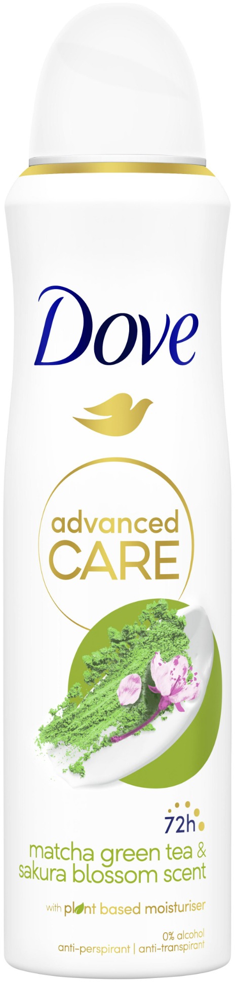 DOVE Advanced Care Matcha Green Tea antiperspirant sprej 150 ml