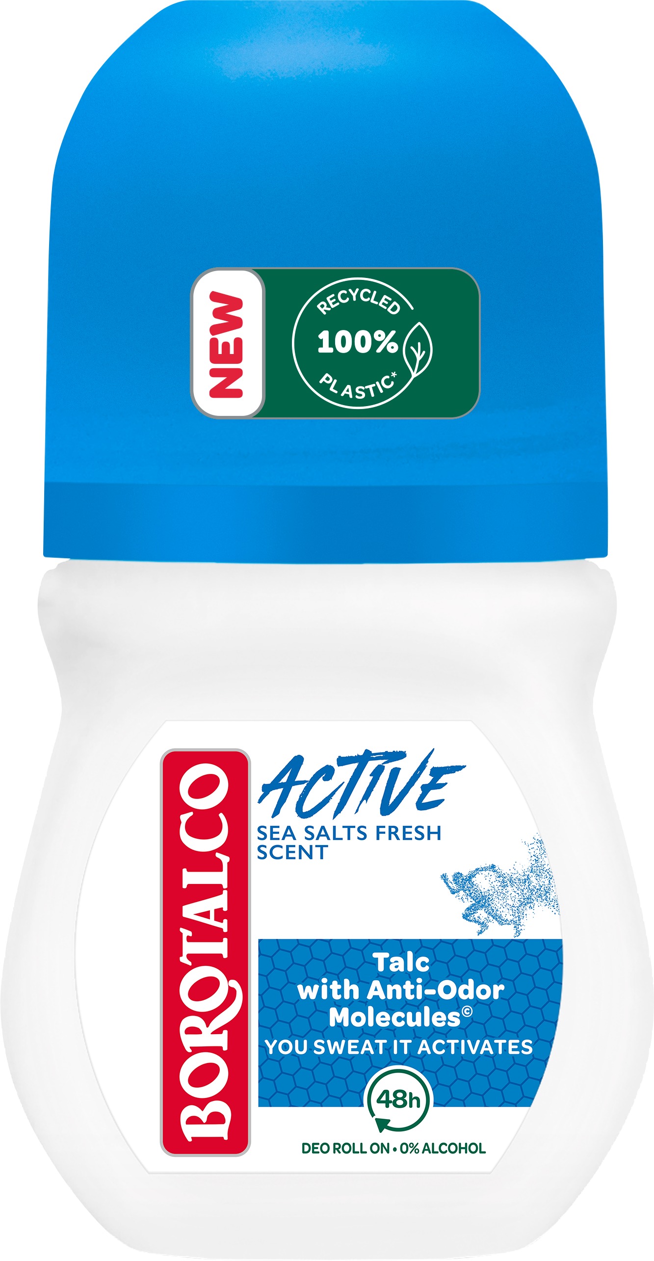 BOROTALCO Active Sea Salt Fresh Deo Roll-on 50 ml