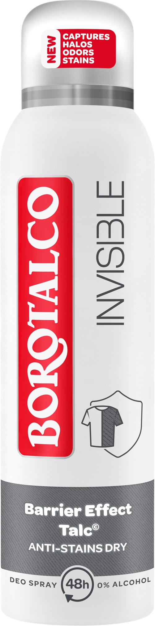 BOROTALCO Invisible Deo Spray 150 ml