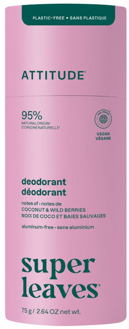 ATTITUDE Super Leaves Deodorant White Tea Leaves 85 g