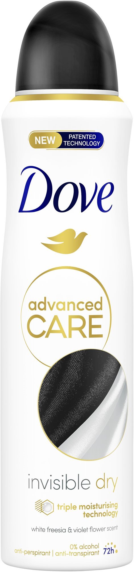 DOVE Invisible Dry antiperspirant dezodorant sprej 150 ml