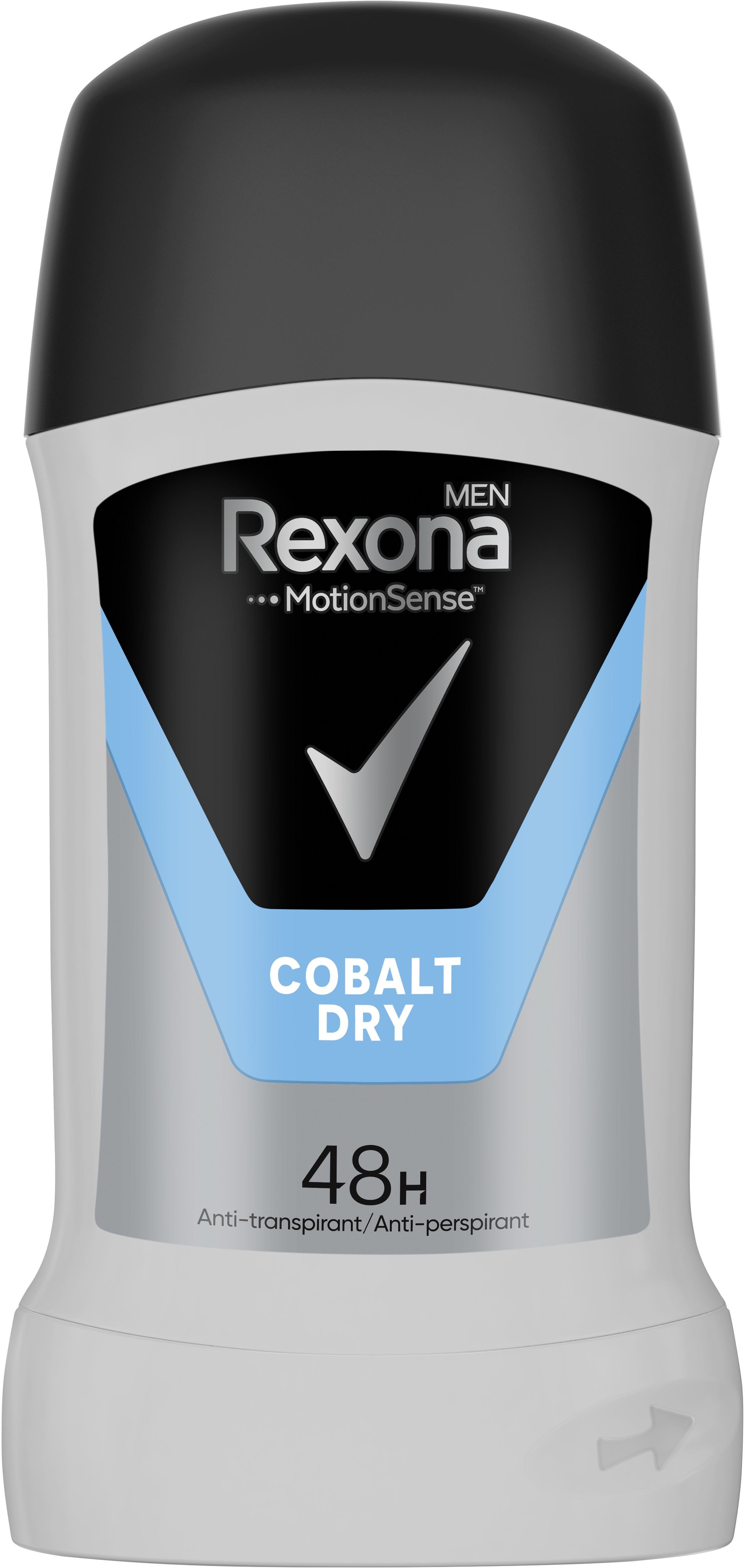 REXONA Men Cobalt Dry tuhý antiperspirant pre mužov 50 ml