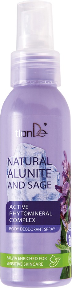 TIANDE Body dezodorant natural alunite and sage 100 ml