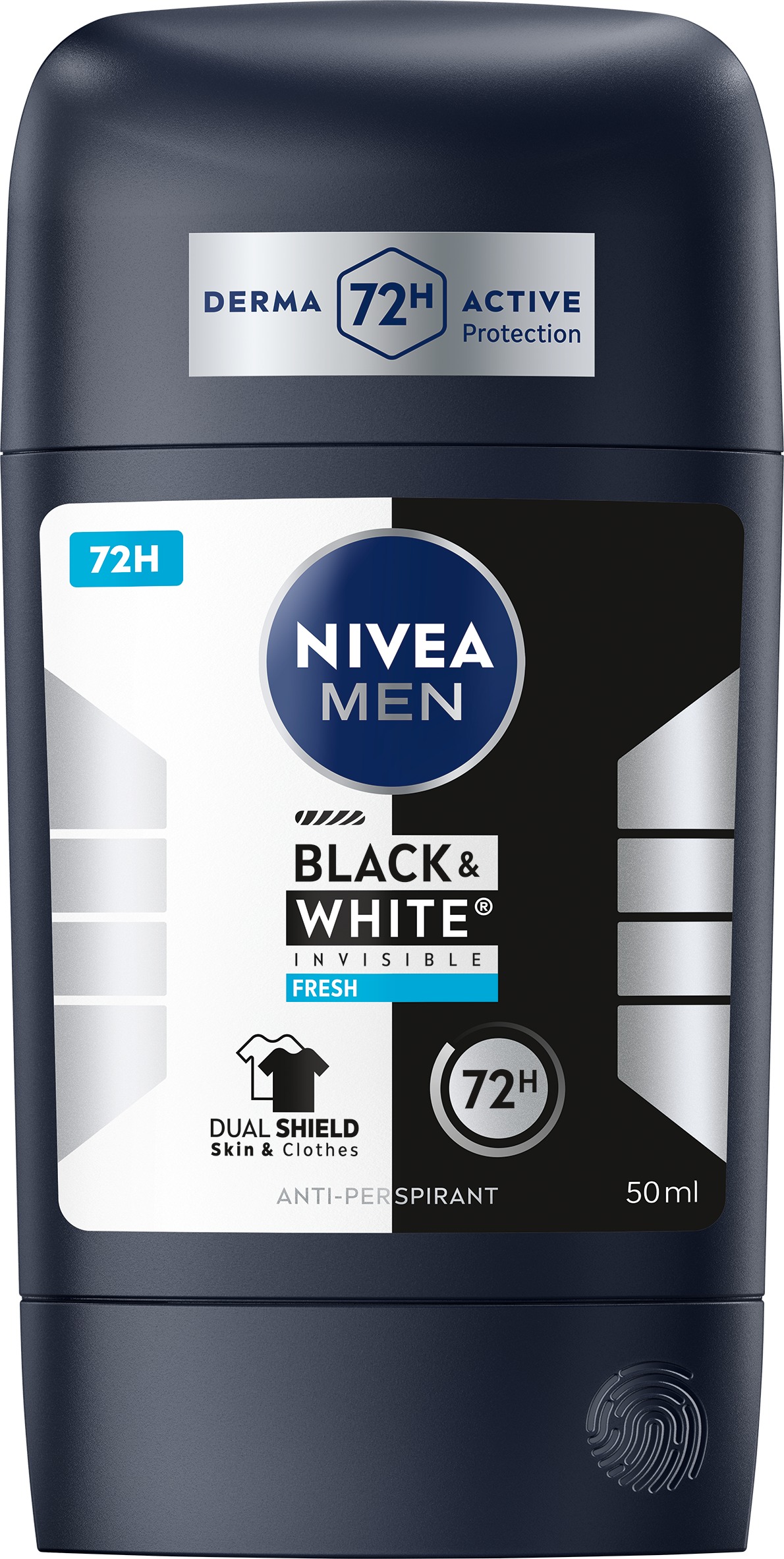 NIVEA MEN Stick AP B&W Invisible Fresh 50 ml