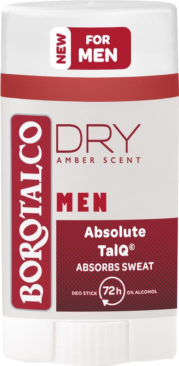 BOROTALCO Deo Stick Dry Amber 40 ml