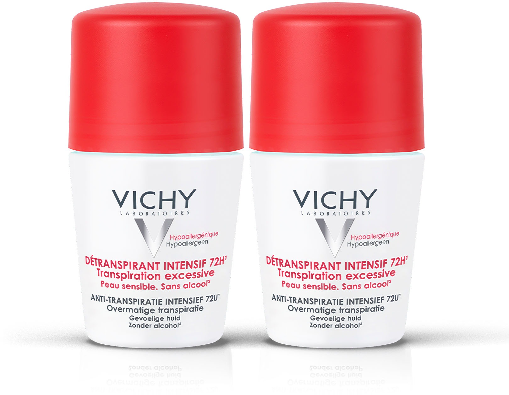 VICHY Détranspirant Intensif 72h 2 × 50 ml
