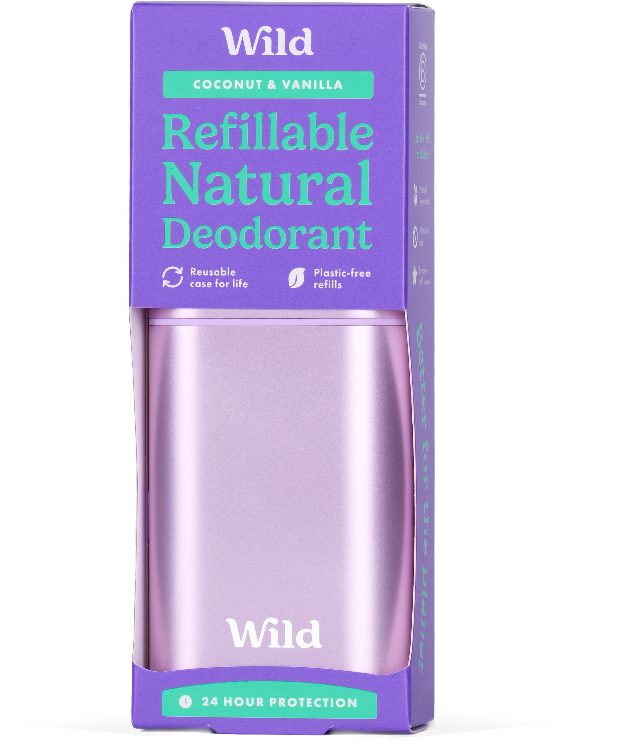 WILD Starter Purple case Coconut & Vanilla 40 g