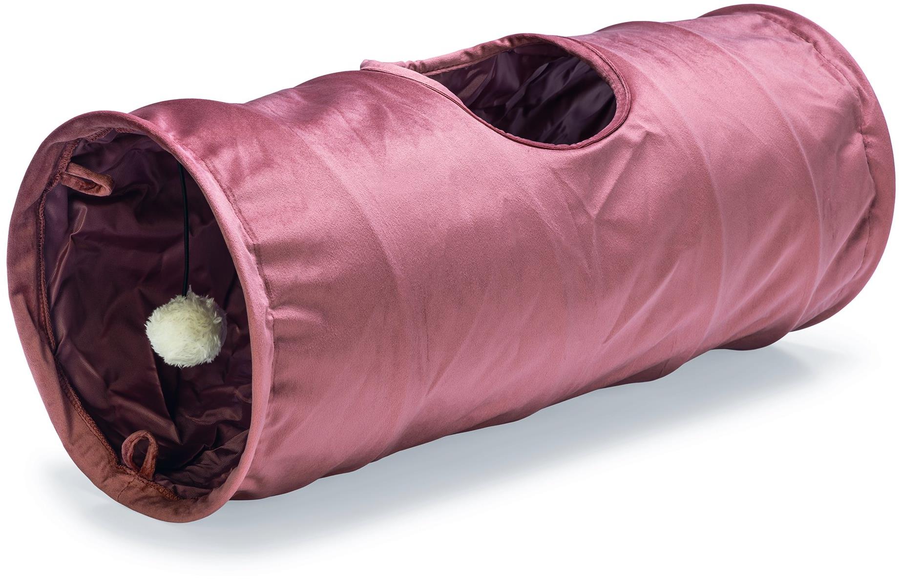 Designed by Lotte Cylla Tunel pre mačky, 65 × 25 × 25 cm, ružový