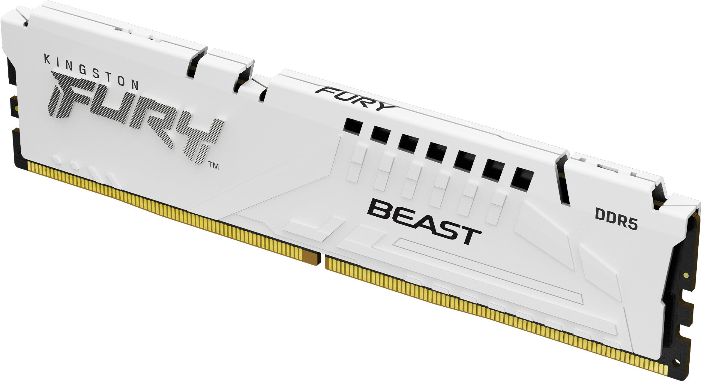 Kingston FURY 16GB DDR5 6000MT/s CL30 Beast White EXPO