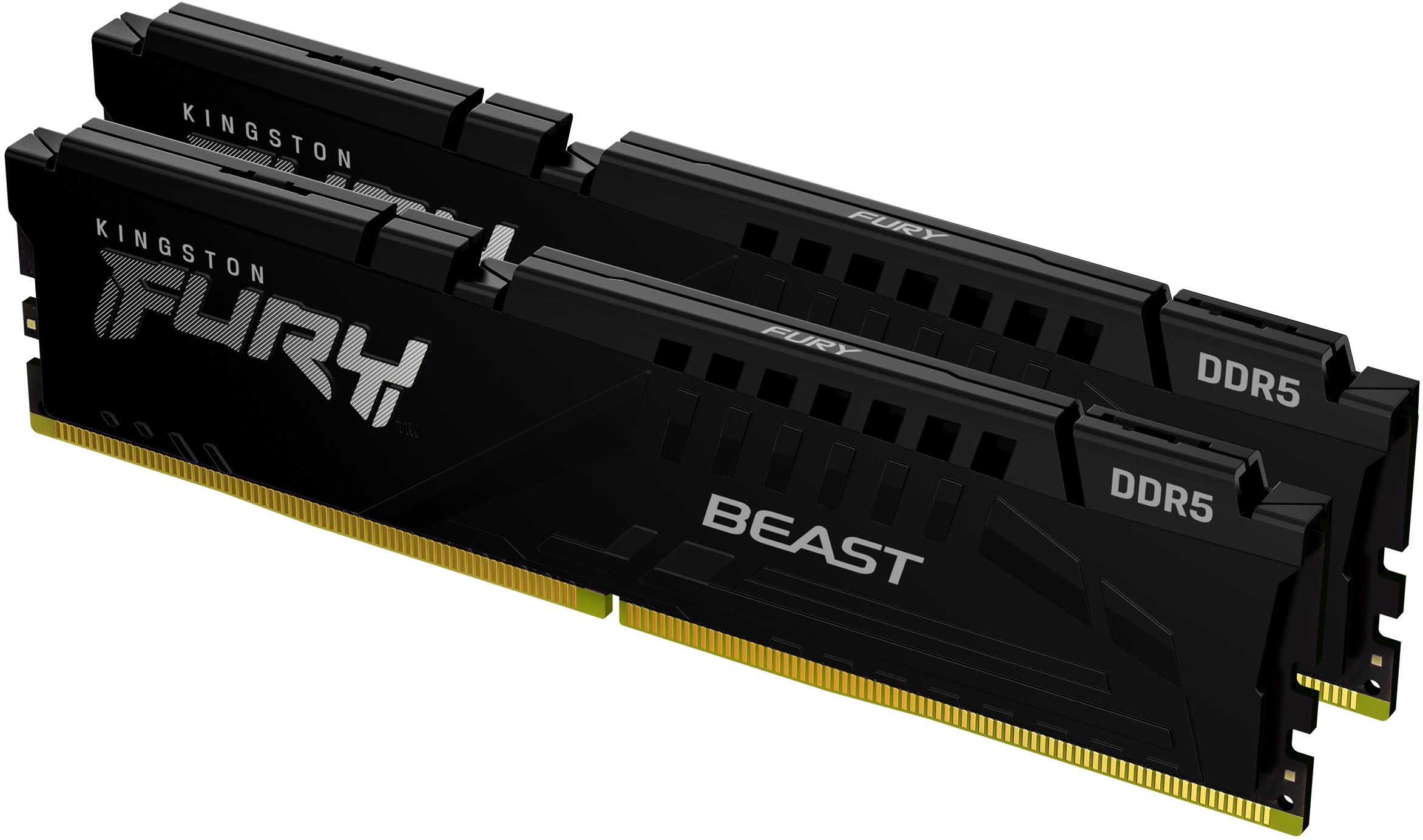 Kingston FURY 16GB KIT DDR5 6000MT/s CL30 Beast Black EXPO