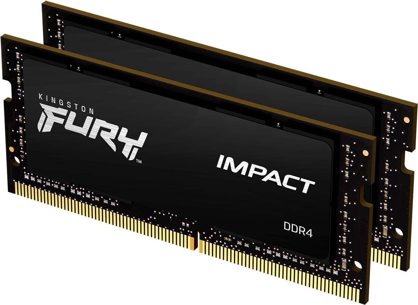 Kingston FURY SO-DIMM 64 GB KIT DDR4 3200 MHz CL20 Impact